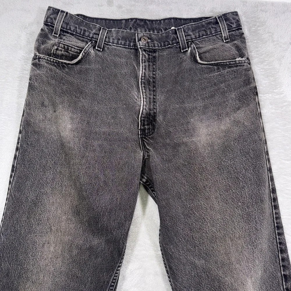 Vintage Levi's 550 Orange Tab Relaxed Tapered Made In USA Mens 36x30 (Fit 34x30)